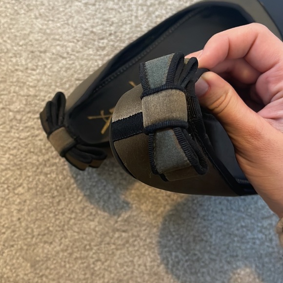 YSL flat shoes , size 7.5 ,in black kaki color - Picture 11 of 16